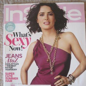 INSTYLE MAGAZINE SALMA HAYEK JUNE 2010 *